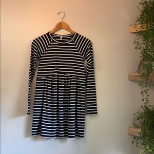 BCBGENERATION Black & White Striped Shirt